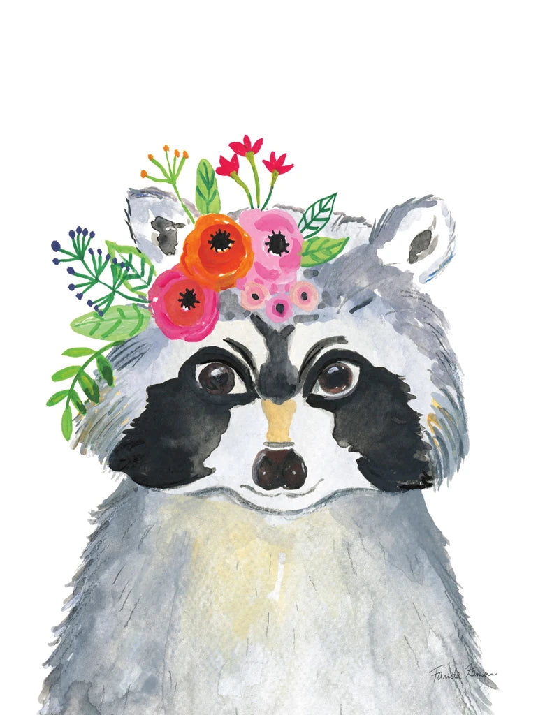 Sweet Raccoon by Farida Zaman