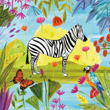 The Big Jungle III by Farida Zaman. SKU 39844a. Archival Giclee Fine art print for wall decor.