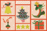 The Night Before Christmas I Bright by Farida Zaman. SKU 76181i. Archival Giclee Fine art print for wall decor.
