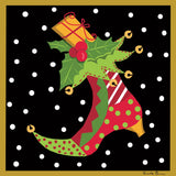 The Night Before Christmas III by Farida Zaman. SKU 33044a. Archival Giclee Fine art print for wall decor.