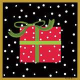The Night Before Christmas V by Farida Zaman. SKU 33046a. Archival Giclee Fine art print for wall decor.