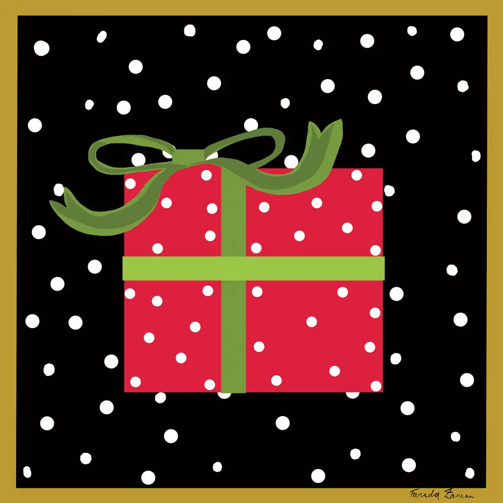 The Night Before Christmas V by Farida Zaman. SKU 33046a. Archival Giclee Fine art print for wall decor.