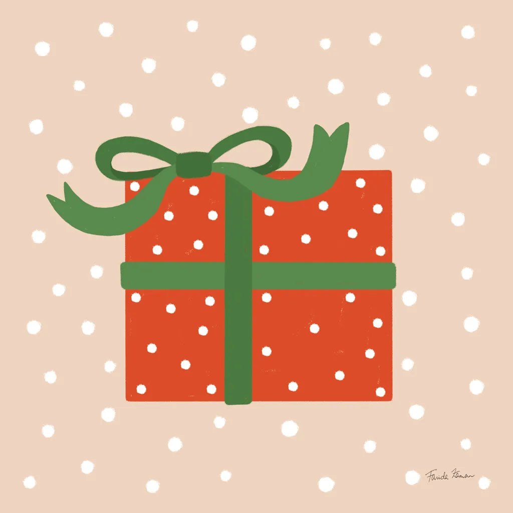 The Night Before Christmas V Bright by Farida Zaman. SKU 76185a. Archival Giclee Fine art print for wall decor.