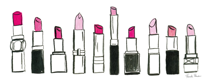 Think Pink I by Farida Zaman