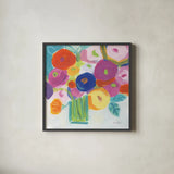 To My Love by Farida Zaman. Shown in a sleek black glass frame for a contemporary gallery look. Available as an archival giclee rolled canvas, fine art paper, or poster print. SKU 96322a.