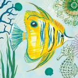 Tropical Underwater III by Farida Zaman. SKU 37586a. Archival Giclee Fine art print for wall decor.