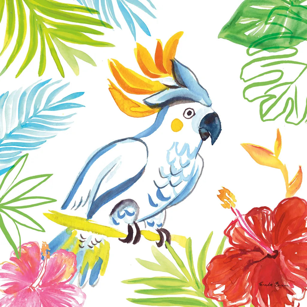 Tropicana I by Farida Zaman. SKU 35960a. Archival Giclee Fine art print for wall decor.