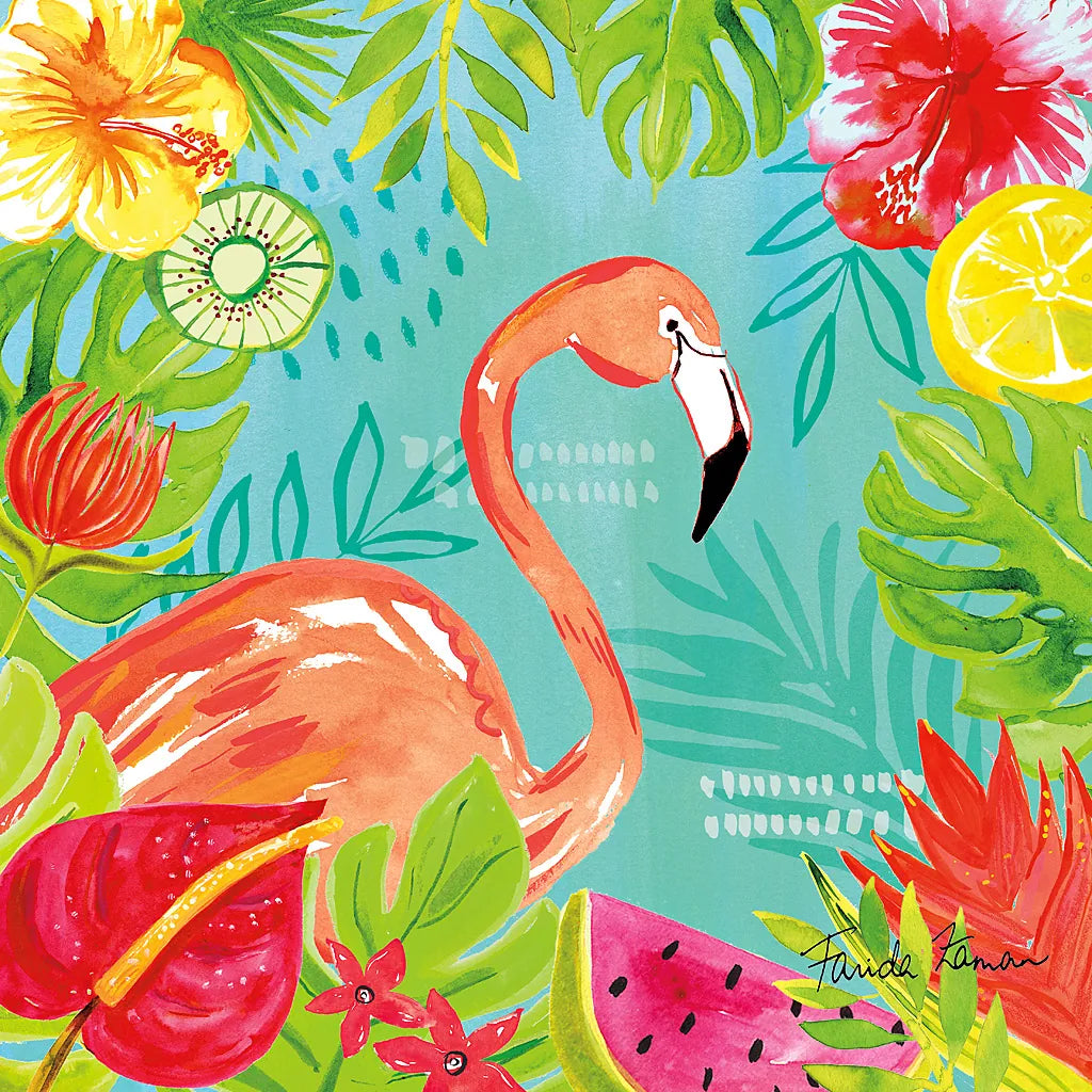 Tutti Frutti IV by Farida Zaman. SKU 52029a. Archival Giclee Fine art print for wall decor.