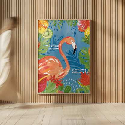 Tutti Frutti IV v2 by Farida Zaman. shown as over sized large wall art. Available as an archival giclee rolled canvas, fine art paper, or poster print. SKU 54243h.