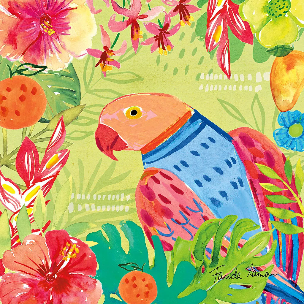 Tutti Frutti V by Farida Zaman. SKU 52030a. Archival Giclee Fine art print for wall decor.