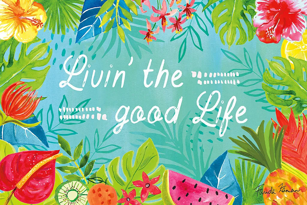 Tutti Frutti VIII by Farida Zaman. SKU 52033i. Archival Giclee Fine art print for wall decor.