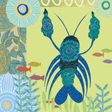 Underwater World I by Farida Zaman. SKU 33254a. Archival Giclee Fine art print for wall decor.