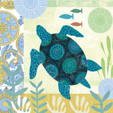 Underwater World IV by Farida Zaman. SKU 33257a. Archival Giclee Fine art print for wall decor.