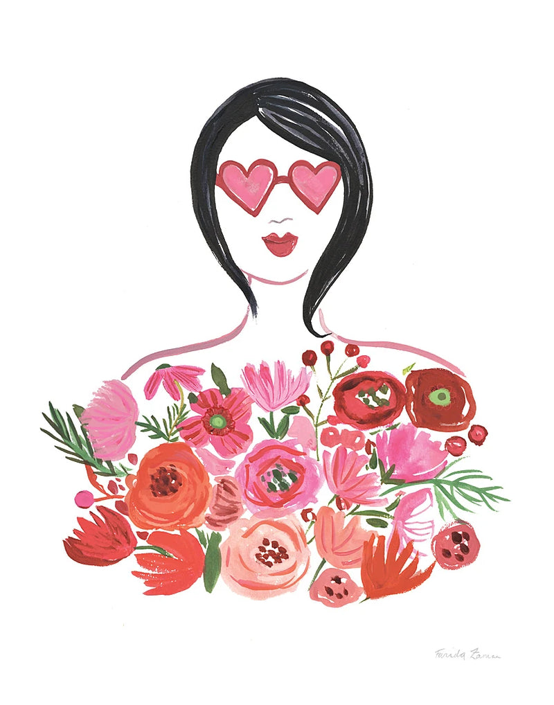 Valentine Chic I no Words by Farida Zaman