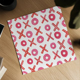 Valentine Chic Pattern II by Farida Zaman. Shown as a detailed flat fine art print, highlighting archival giclee quality. Available as an archival giclee rolled canvas, fine art paper, or poster print. SKU 39748a.