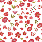 Valentine Chic Pattern III by Farida Zaman. SKU 39749a. Archival Giclee Fine art print for wall decor.