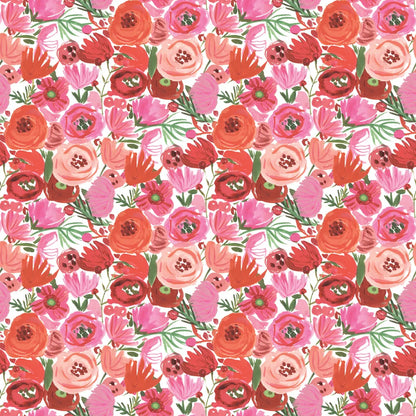 Valentine Chic Pattern IV by Farida Zaman. SKU 39750a. Archival Giclee Fine art print for wall decor.