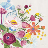 Vintage Floral II v2 by Farida Zaman. SKU 42909a. Archival Giclee Fine art print for wall decor.