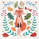 Whimsical Woodland II by Farida Zaman. SKU 58231a. Archival Giclee Fine art print for wall decor.
