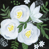 White Roses I by Farida Zaman. SKU 104321a. Archival Giclee Fine art print for wall decor.
