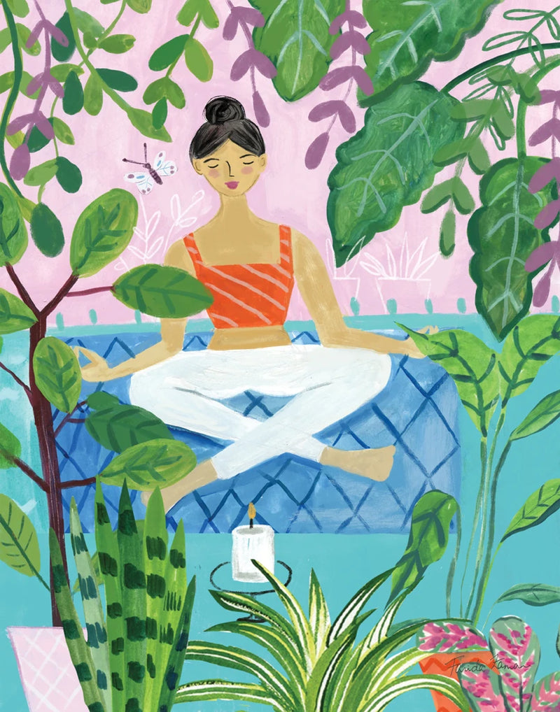 Yoga with Plants II by Farida Zaman