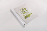 Flat Lay Ferns I by Felicity Bradley. shown as a rolled paper print. Available as archival giclee rolled canvas, fine art paper, or poster print. SKU 45704i.