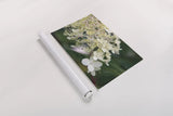 Hydrangea Delight III by Felicity Bradley. shown as a rolled paper print. Available as archival giclee rolled canvas, fine art paper, or poster print. SKU 36961i.
