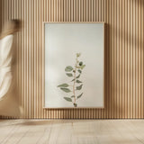 Simple Stems II by Felicity Bradley. shown as over sized large wall art. Available as an archival giclee rolled canvas, fine art paper, or poster print. SKU 48470h.