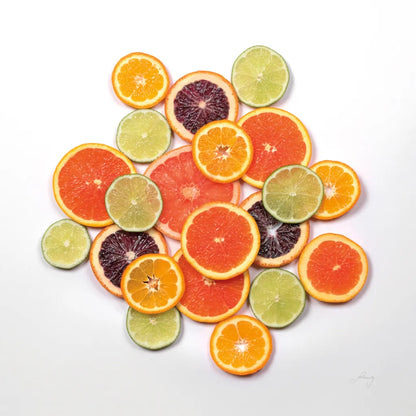 Sunny Citrus I Crop by Felicity Bradley. SKU 45709a. Archival Giclee Fine art print for wall decor.