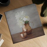 Vintage Peony Dreams III by Felicity Bradley. Shown as a detailed flat fine art print, highlighting archival giclee quality. Available as an archival giclee rolled canvas, fine art paper, or poster print. SKU 36957a.