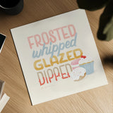 Bake Shop V by Gia Graham. Shown as a detailed flat fine art print, highlighting archival giclee quality. Available as an archival giclee rolled canvas, fine art paper, or poster print. SKU 96419a.