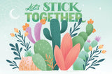Cactus Garden I by Gia Graham. SKU 87267i. Archival Giclee Fine art print for wall decor.