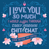 Coffee Chit Chat by Gia Graham. SKU 87435a. Archival Giclee Fine art print for wall decor.