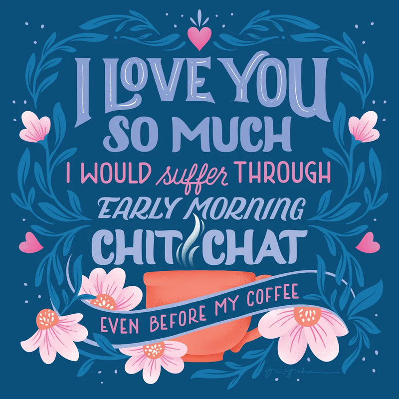 Coffee Chit Chat by Gia Graham. SKU 87435a. Archival Giclee Fine art print for wall decor.