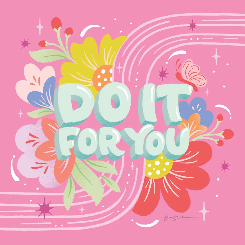 Do It For You I Sq by Gia Graham. SKU 75084a. Archival Giclee Fine art print for wall decor.