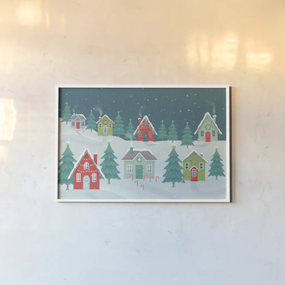 Falala I by Gia Graham. shown as a paper print in a white frame. Available as a archival giclee rolled canvas, fine art paper, or poster print. SKU 79021i.