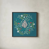 Falala VI by Gia Graham. Shown in a sleek black glass frame for a contemporary gallery look. Available as an archival giclee rolled canvas, fine art paper, or poster print. SKU 79026a.