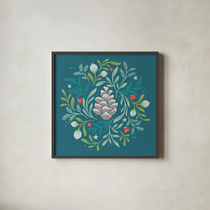 Falala VI by Gia Graham. Shown in a sleek black glass frame for a contemporary gallery look. Available as an archival giclee rolled canvas, fine art paper, or poster print. SKU 79026a.