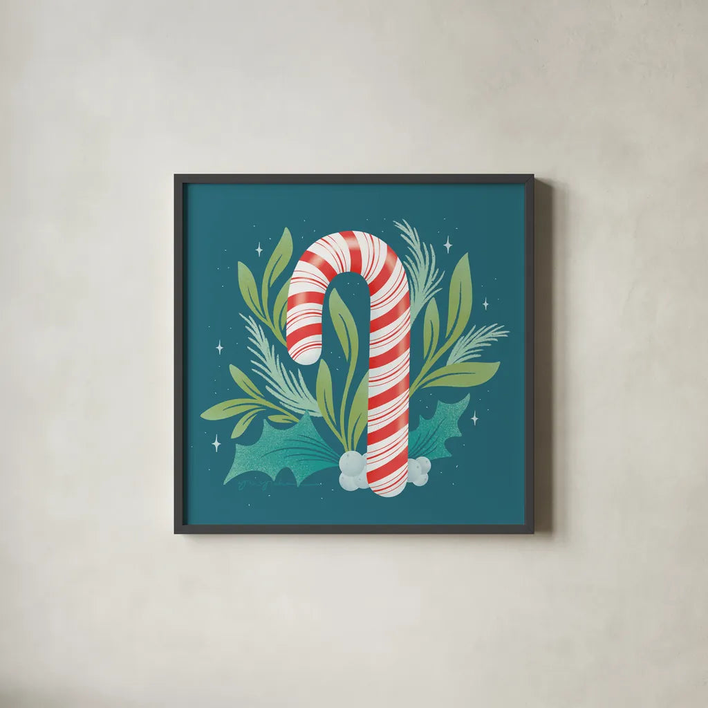 Falala VII by Gia Graham. Shown in a sleek black glass frame for a contemporary gallery look. Available as an archival giclee rolled canvas, fine art paper, or poster print. SKU 79027a.