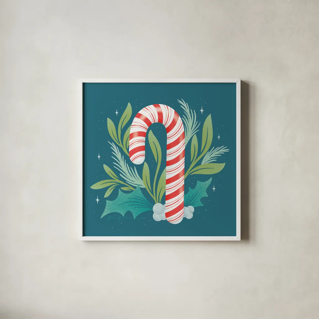 Falala VII by Gia Graham. Shown in a crisp white glass frame for a clean and minimalist style. Available as an archival giclee rolled canvas, fine art paper, or poster print. SKU 79027a.