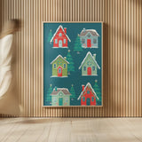 Falala VIII by Gia Graham. shown as over sized large wall art. Available as an archival giclee rolled canvas, fine art paper, or poster print. SKU 101679h.