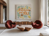 Fall Magic I by Gia Graham. Shown as extra-large giant wall art in a modern living room. Available as an archival giclee rolled canvas, fine art paper, or poster print. SKU 93623a.