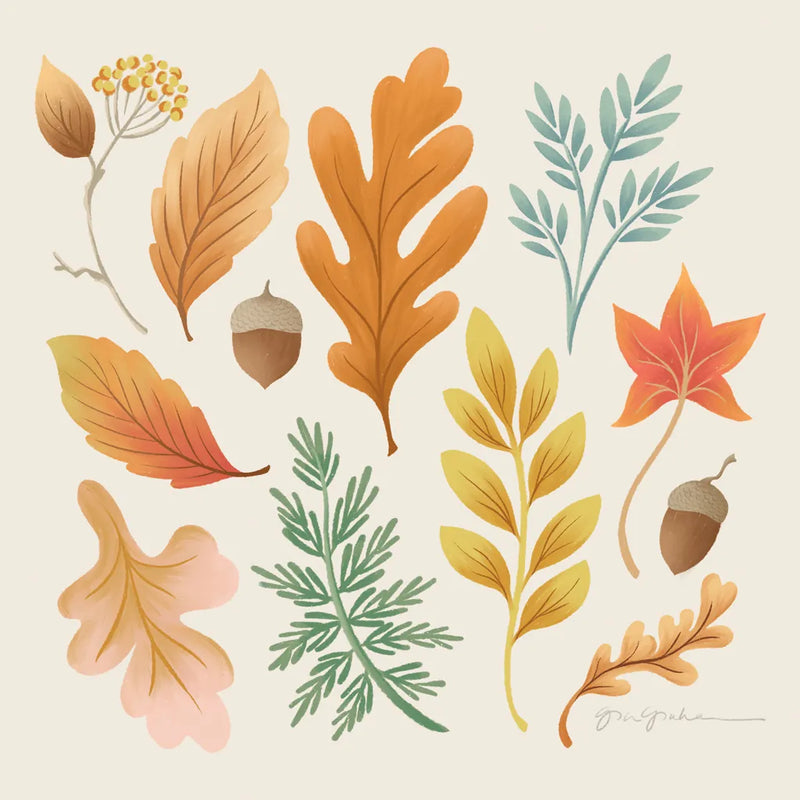 Fall Magic II by Gia Graham. SKU 93624a. Archival Giclee Fine art print for wall decor.