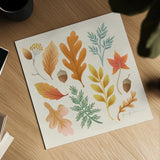 Fall Magic II by Gia Graham. Shown as a detailed flat fine art print, highlighting archival giclee quality. Available as an archival giclee rolled canvas, fine art paper, or poster print. SKU 93624a.