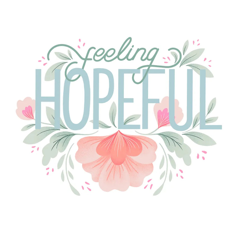 Feeling Hopeful I by Gia Graham. SKU 75357a. Archival Giclee Fine art print for wall decor.