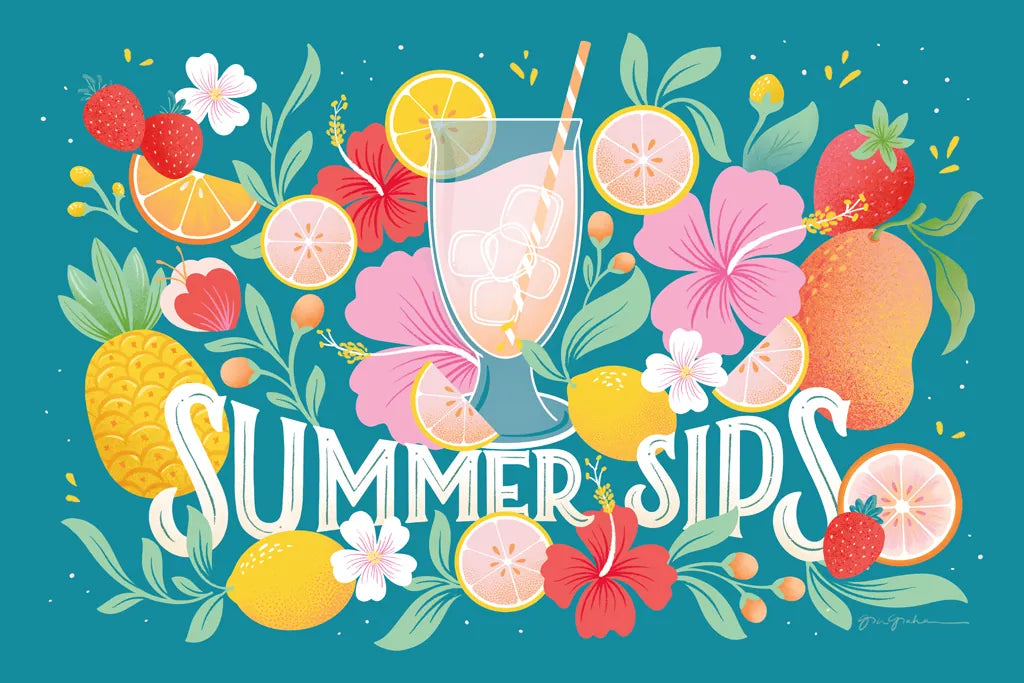 Fruit Punch I by Gia Graham. SKU 82880i. Archival Giclee Fine art print for wall decor.