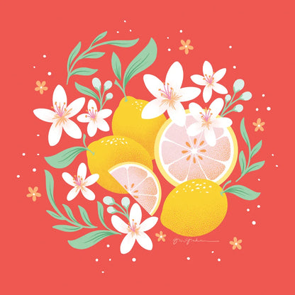 Fruit Punch III by Gia Graham. SKU 82882a. Archival Giclee Fine art print for wall decor.