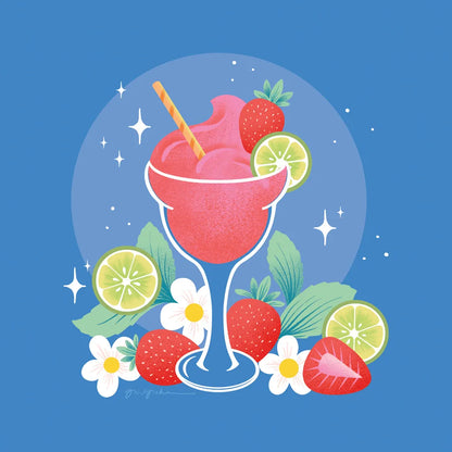 Fruit Punch VI by Gia Graham. SKU 82885a. Archival Giclee Fine art print for wall decor.