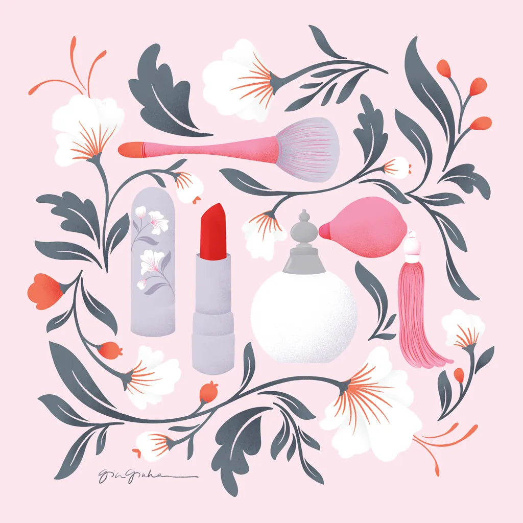 Glam Squad II by Gia Graham. SKU 72659a. Archival Giclee Fine art print for wall decor.