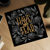 Halloween Spirit VI by Gia Graham. Shown as a detailed flat fine art print, highlighting archival giclee quality. Available as an archival giclee rolled canvas, fine art paper, or poster print. SKU 89420a.